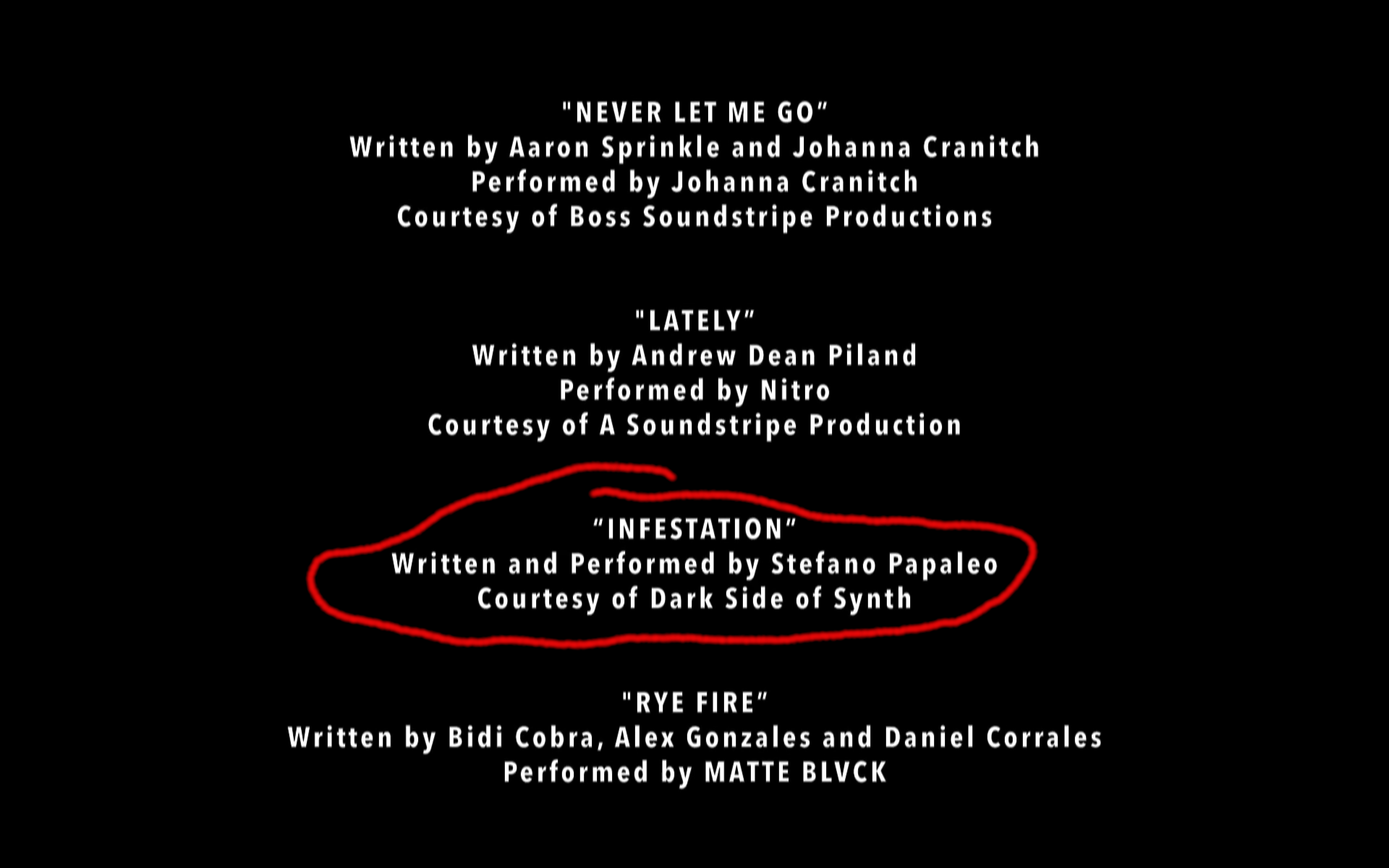 Stay - Horror Film Score Credits - Stefano Papaleo - Dark Side of Synth - Horror Music